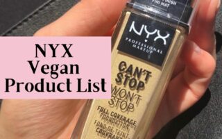 nyx vegan