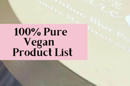 100% pure vegan