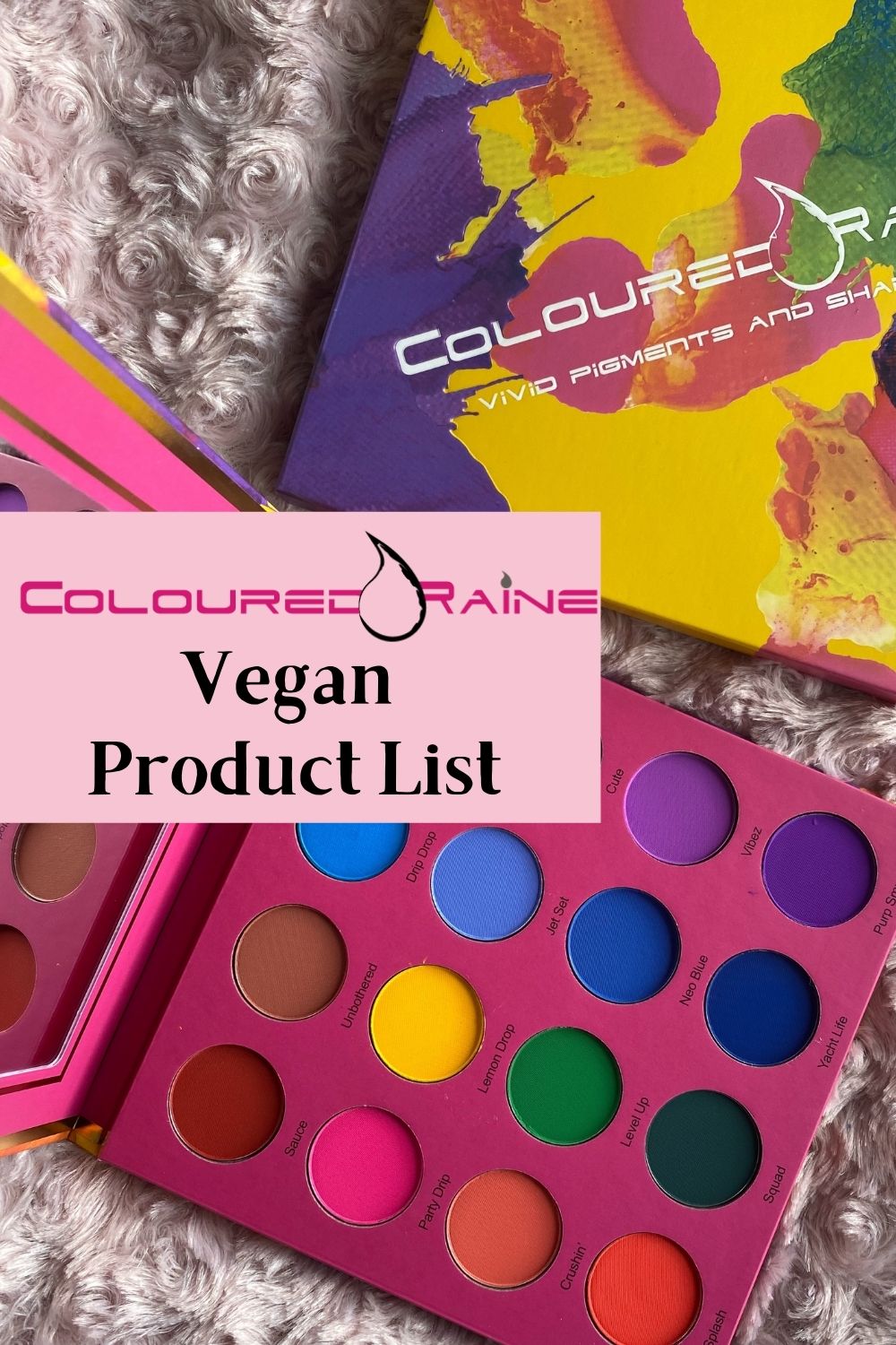 coloured raine vegan