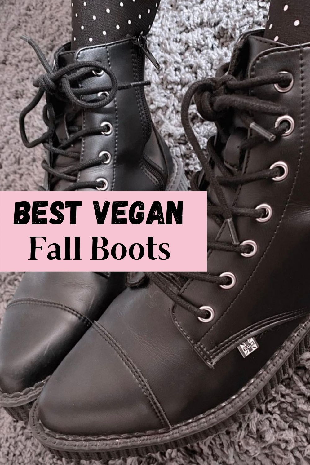 vegan fall boots