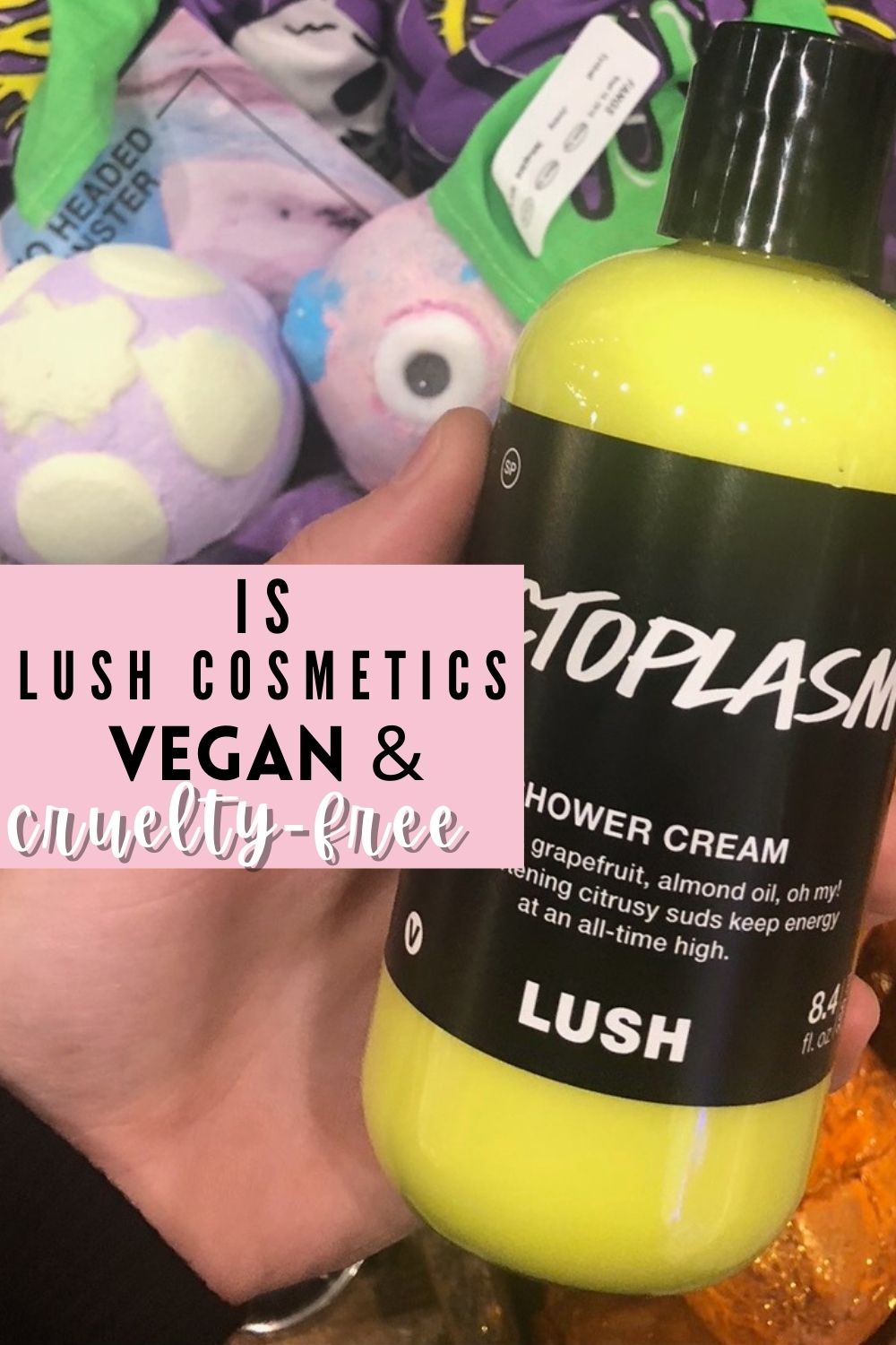 Lush Cosmetics Vegan List (Cruelty-Free)