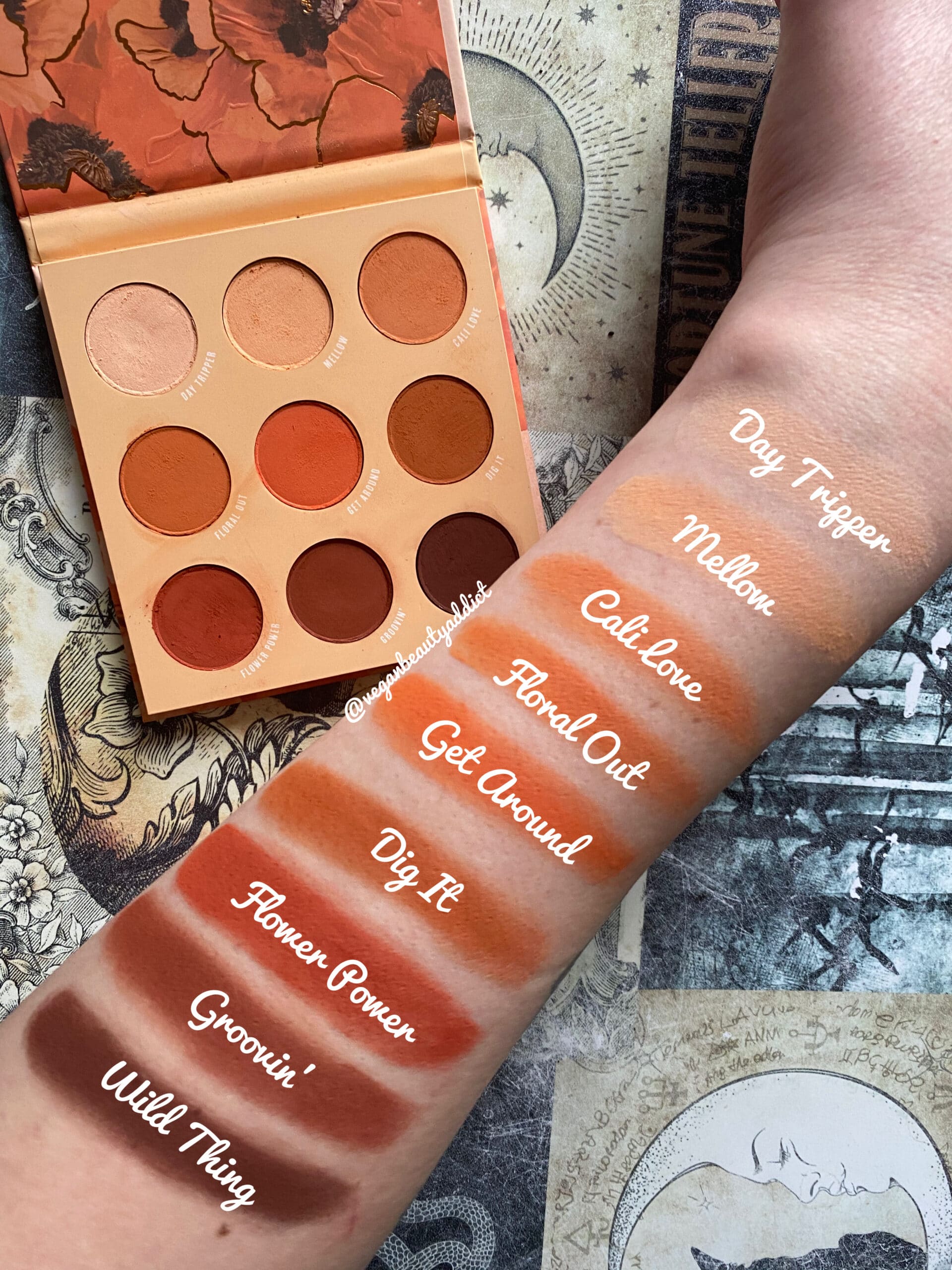 big poppy swatches