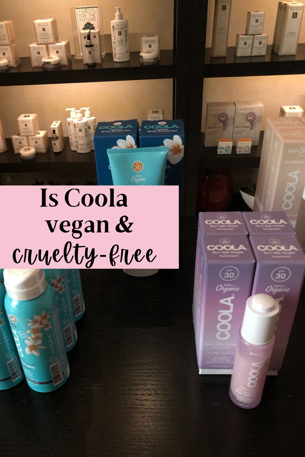 Coola Vegan Product List (Cruelty-Free)