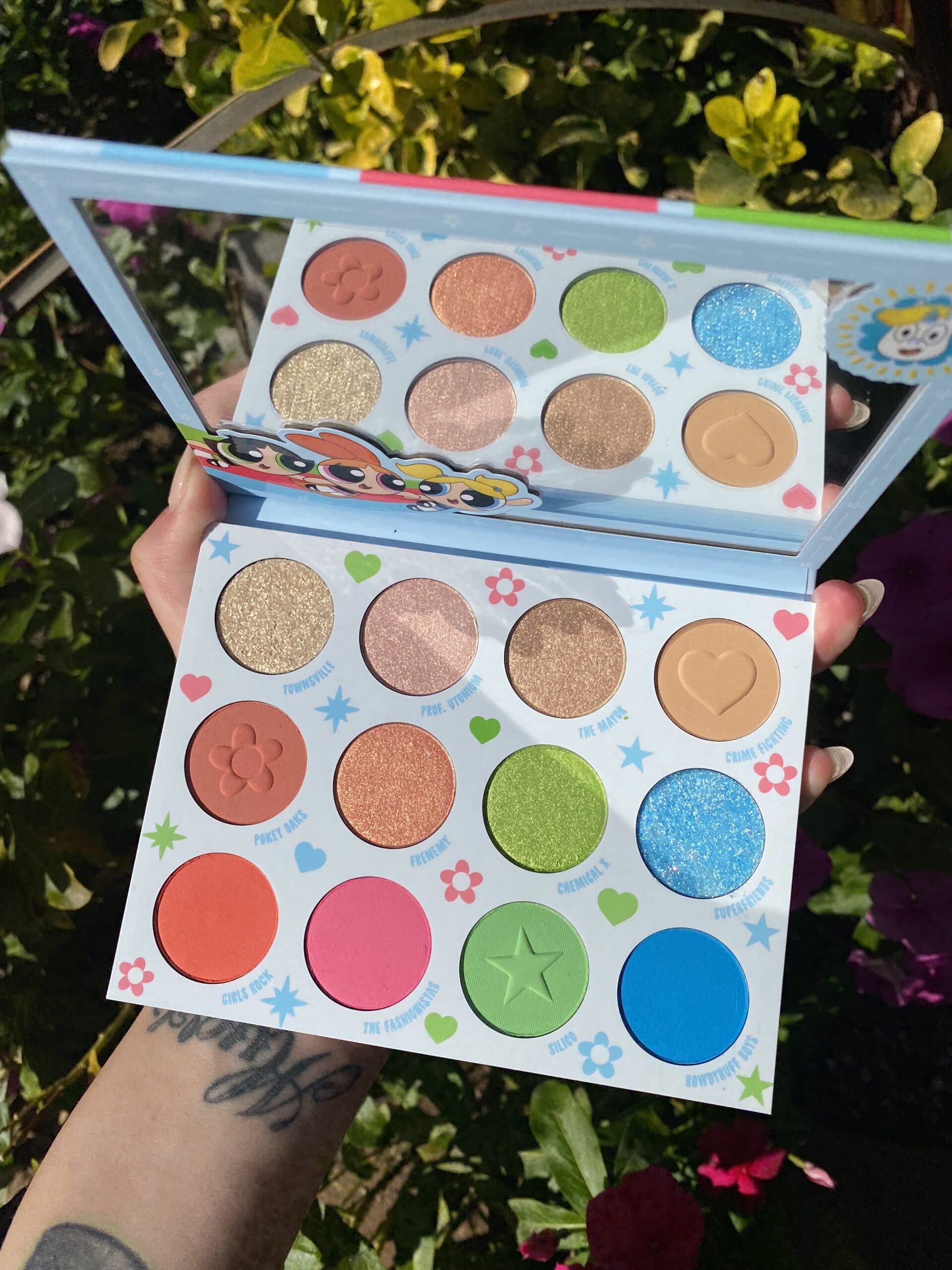 Colourpop Releases Powerpuff Girls Vegan Palette