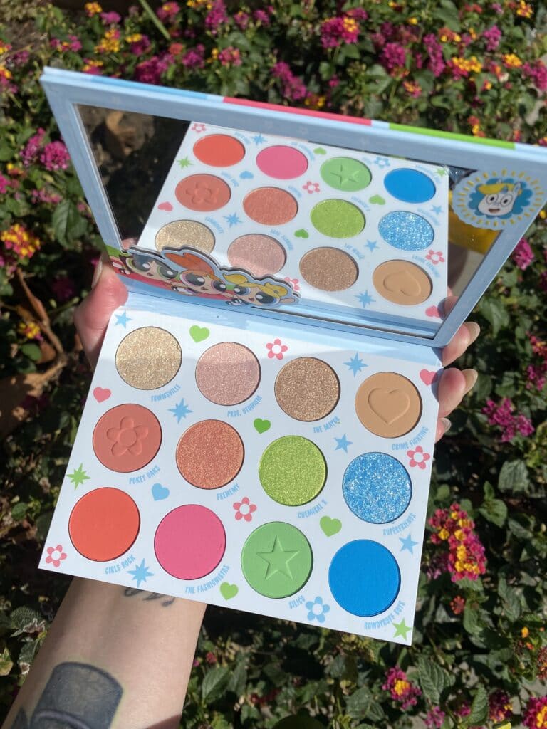 powerpuff girls palette colourpop