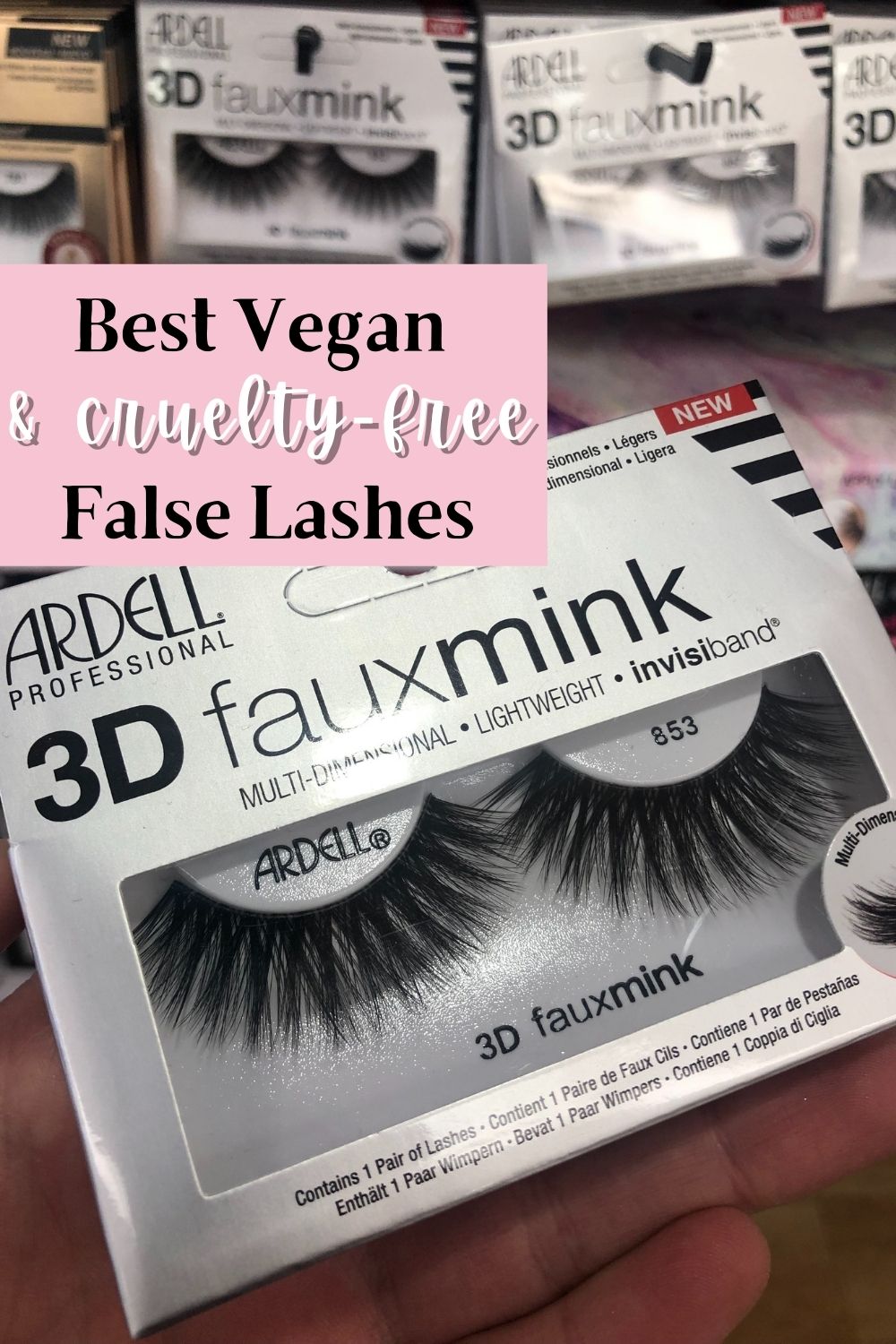 Best Vegan False Lashes + Glue (Cruelty-Free)