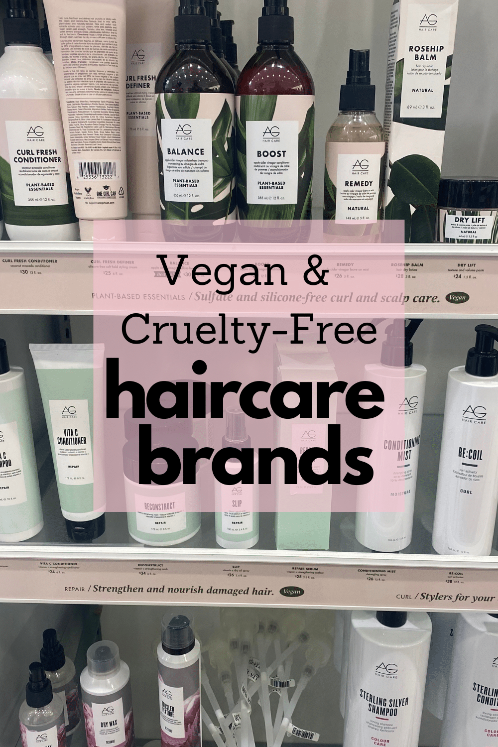 vegan haircare brands