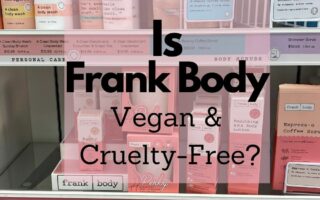 frank body vegan