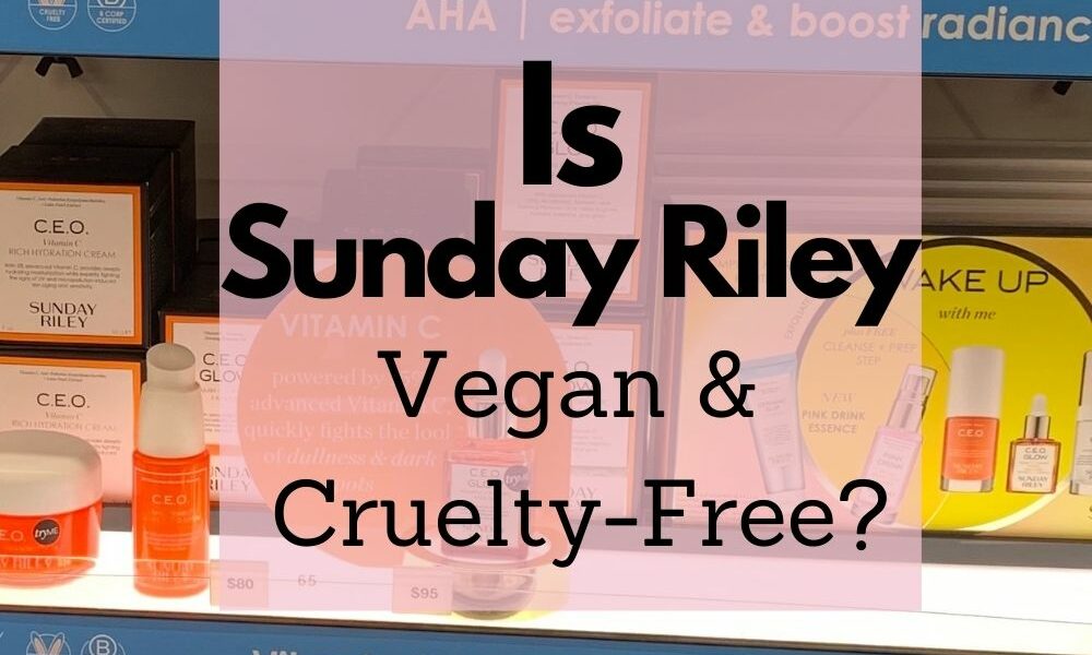 sunday riley vegan