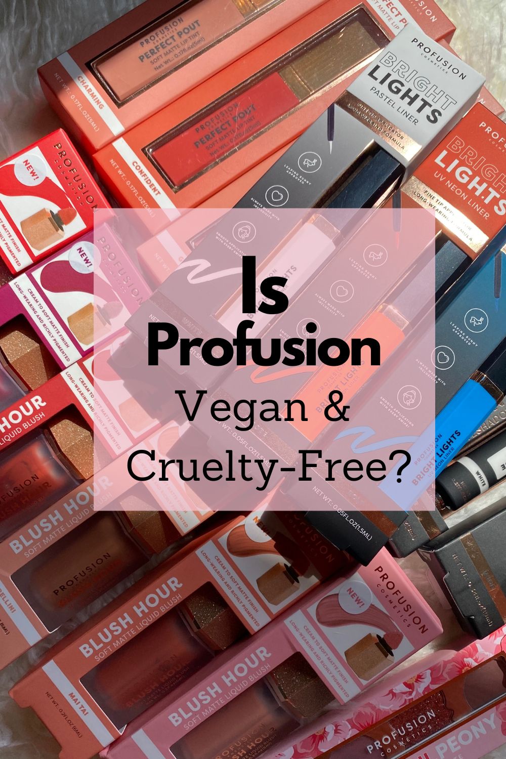 Profusion Vegan List (CrueltyFree) vegan beauty addict