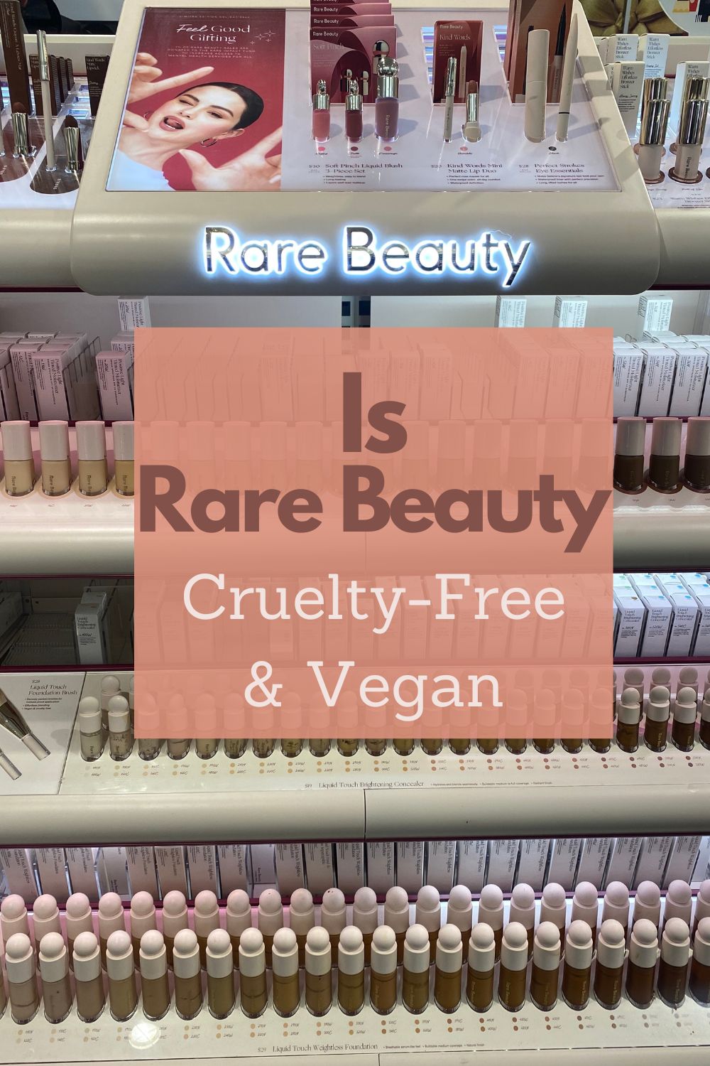 rare beauty vegan