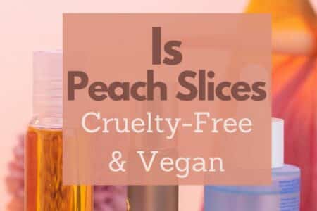 peach slices vegan